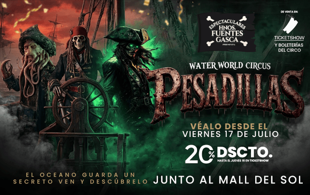 WATER WORLD CIRCUS PESADILLAS