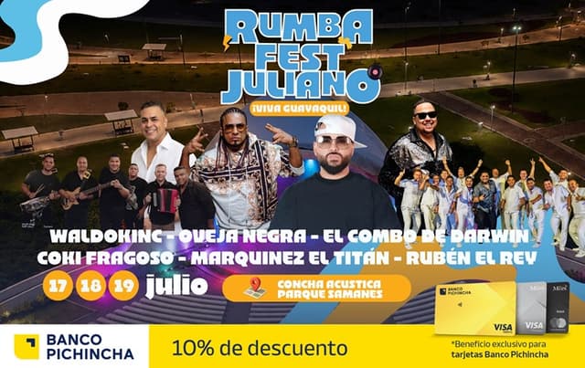 Abono Rumba Fest Juliano