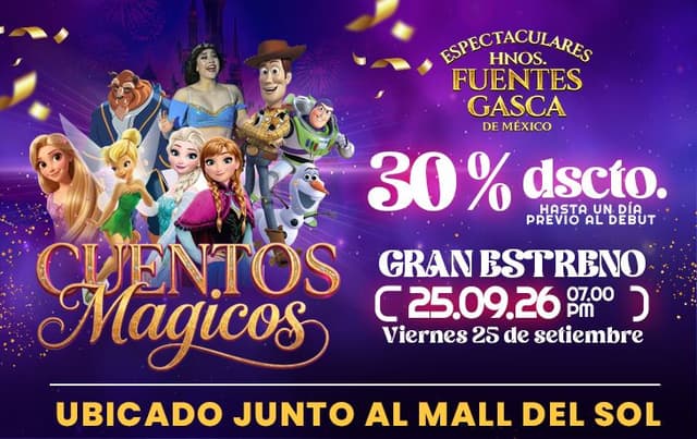 CIRCO HNOS FUENTES GASCA CUENTOS MAGICOS